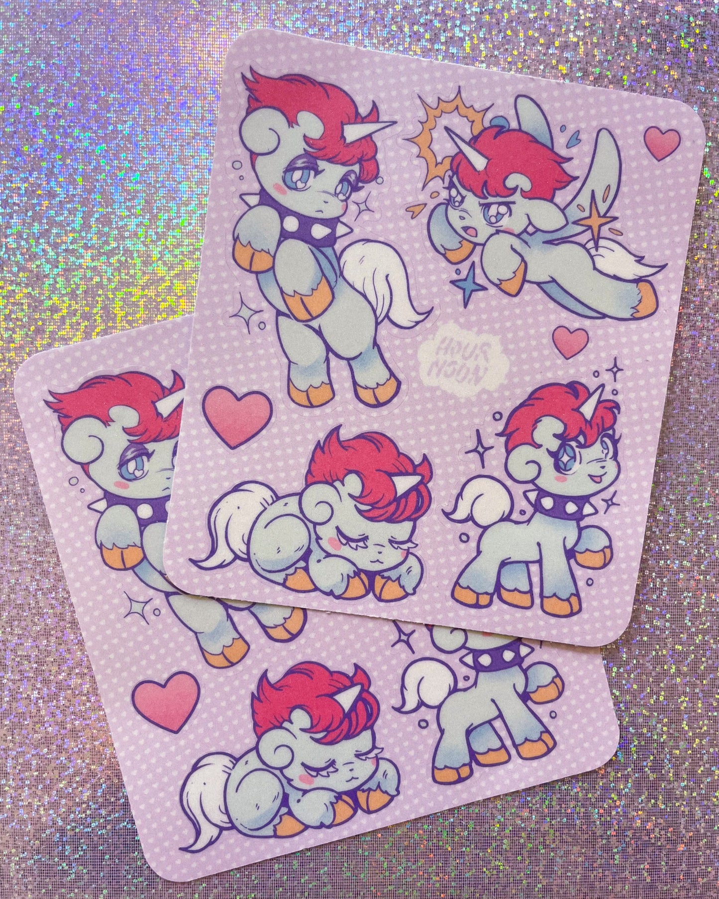 unicooooo ✦ sticker sheet