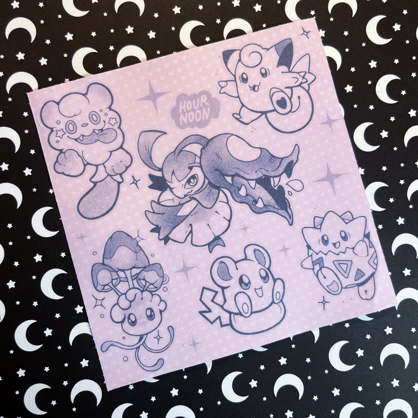 pkmn fairies ✦ digital friends ✦ sticker sheet