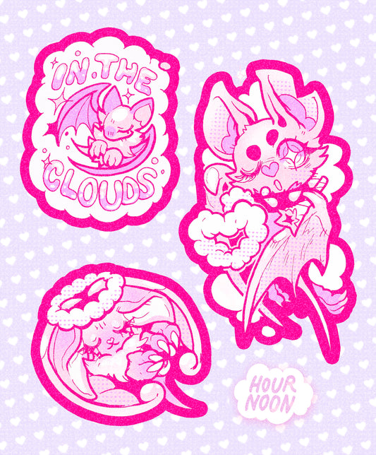 beau bats ✦ sticker sheet